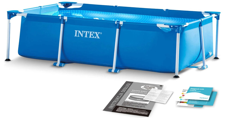 Basen stelażowy Intex 300 x 200 x 75 cm 28272 Niebieski (6941057400273) - obraz 3