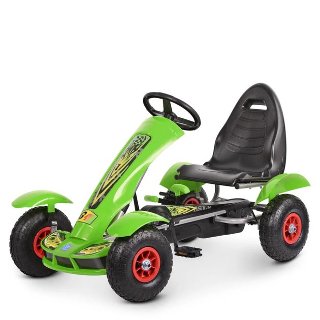 Велокарт детский Bambi kart M 1450-5 ручной тормоз - изображение 4