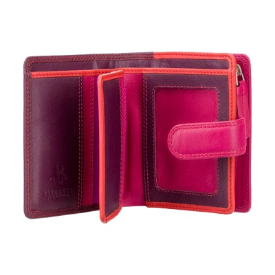 Гаманець Visconti RB40 Bali з RFID Plum Multi (RB40 PLUM M) - Фото 2 Гаманець Visconti RB40 Bali з RFID Plum Multi (RB40 PLUM M) - зображення 2