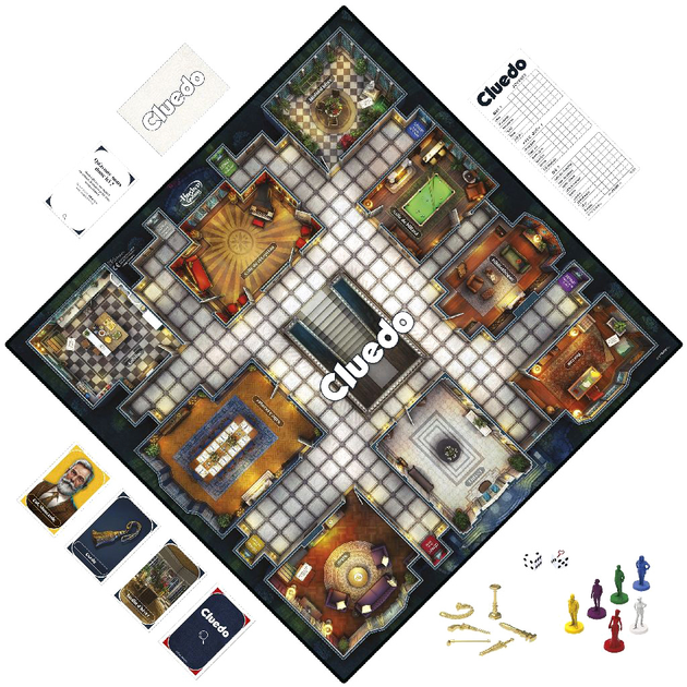 Gra planszowa Hasbro Cluedo 2013051 (5010994207267) - obraz 4