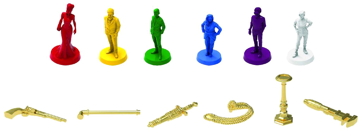 Gra planszowa Hasbro Cluedo 2013051 (5010994207267) - obraz 5