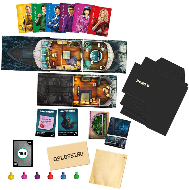 Gra planszowa Hasbro Cluedo Escape Sabotage At Sea 2012076 (5010994150075) - obraz 4