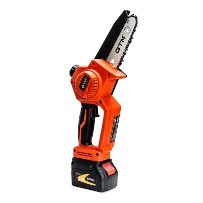 Цепная пила gtm cs18/127bl, 18в, шина 5"/12,7см, 4Ah (cs18/127bl kit) - Фото 2 Цепная пила gtm cs18/127bl, 18в, шина 5"/12,7см, 4Ah (cs18/127bl kit) - зображення 2