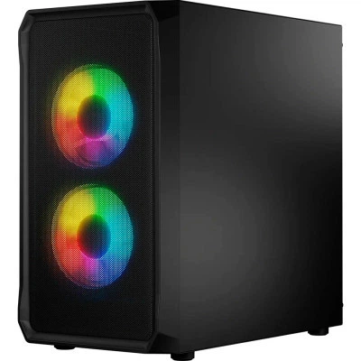 Корпус Logic concept PORTOS MESH+GLASS ARGB fans 3x120mm BLACK (AM-PORTOS-10-0000000-0002) - зображення 8