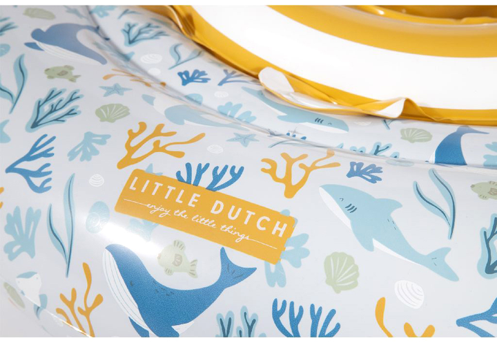 Колесо для купання Little Dutch Ocean Dreams Babyfloat Swimming Wheel синє 2012847 (8712051132297) - зображення 5