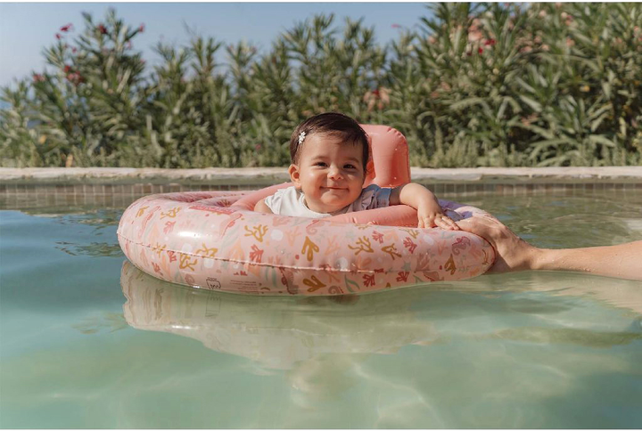 Колесо для купання Little Dutch Ocean Dreams Babyfloat рожеве 2012846 (8712051132266) - зображення 8