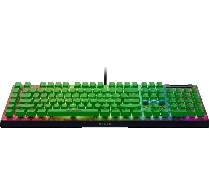 Игровая клавиатура Razer BlackWidow V4 X Minecraft Edition (RZ03-04704100-R3M1) - изображение 2