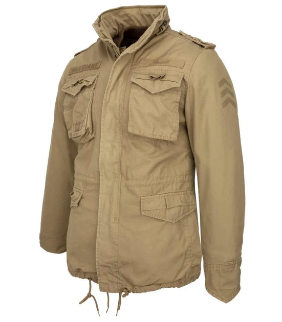 Куртка Brandit M65 Giant койот, куртка с утепленной подкладкой 4XL - Фото 5 Куртка Brandit M65 Giant койот, куртка с утепленной подкладкой 4XL - изображение 5