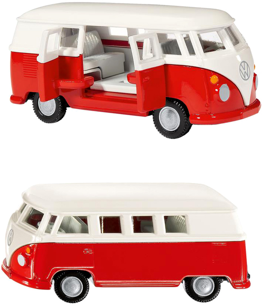 Minibus Siku 2361 VW T1 Bus 1:50 2012228 (4006874023615) - obraz 4