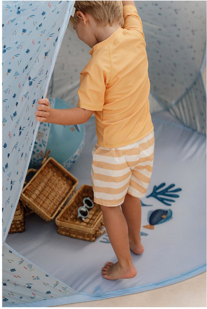 Namiot plażowy RuboToys Little Dutch Ocean Dreams rozkładany Niebieski 2012523 (8712051129365) - obraz 8