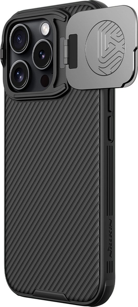 Etui Nillkin CamShield Pro Case do Apple iPhone 16 Pro Black (6902048282063) - obraz 3