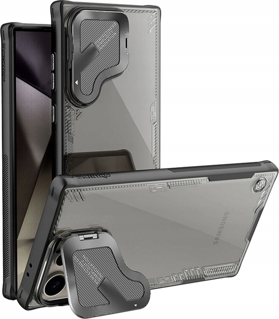 Etui Nillkin Iceblade Pro do Samsung Galaxy S24 Ultra Black (6902048279926) - obraz 5