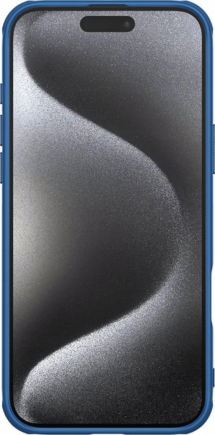 Etui Nillkin Super Frosted Shield Pro Magnetic Case do Apple iPhone 16 Pro Blue (6902048286627) - obraz 5