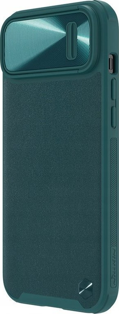 Etui Nillkin CamShield Leather S Case do Apple iPhone 14 Plus Green (6902048249738) - obraz 3