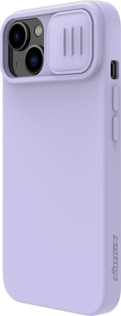 Панель Nillkin CamShield Magnetic Silicone Case для Apple iPhone 14 Plus MagSafe Purple (6902048249486) - зображення 5