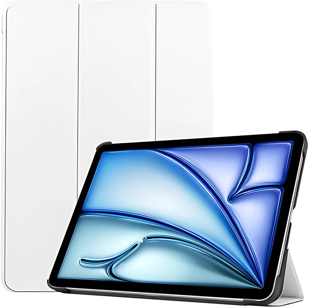 Чехол для планшета BeCover Smart Case для Apple iPad Air 11" M2 2024/iPad Air 11" M3 2025 White (BC_711597) - Фото 2 Чехол для планшета BeCover Smart Case для Apple iPad Air 11" M2 2024/iPad Air 11" M3 2025 White (BC_711597) - изображение 2