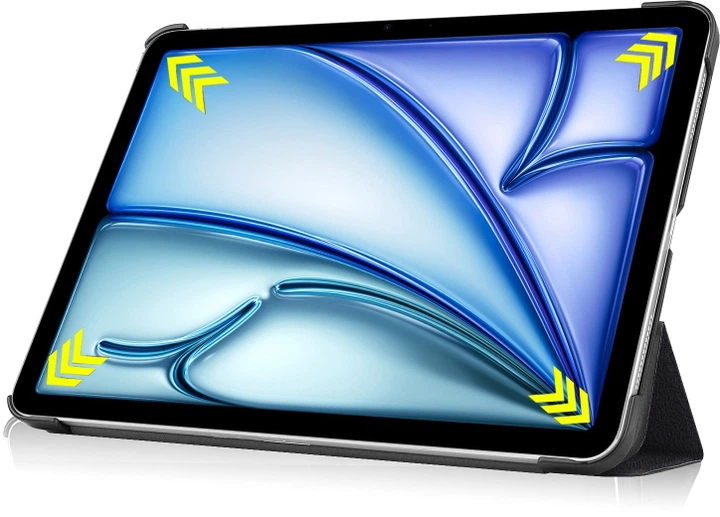 Чехол для планшета BeCover Smart Case для Apple iPad Air 11" M2 2024/iPad Air 11" M3 2025 Black Abstraction (BC_711598) - изображение 5
