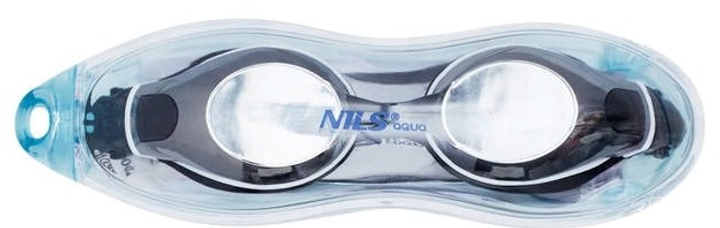 Okulary pływackie Nils Lustrzana Powłoka czarne NQG550MAF (5907695526554) - obraz 5