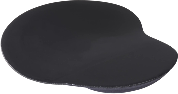 Podkładka pod mysz komputerową z poduszką pod nadgarstek Hama Mouse Pad Black (4047443515308) - obraz 4