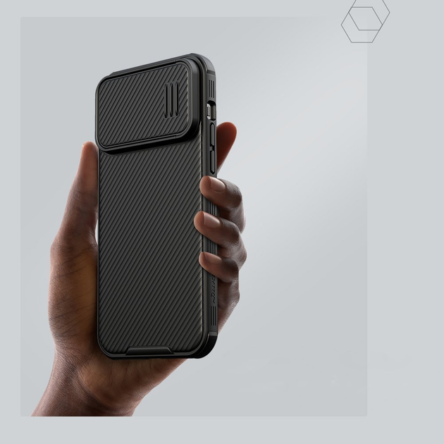 Etui Nillkin CamShield S Case do Apple iPhone 14 Pro Max Black (6902048258952) - obraz 8