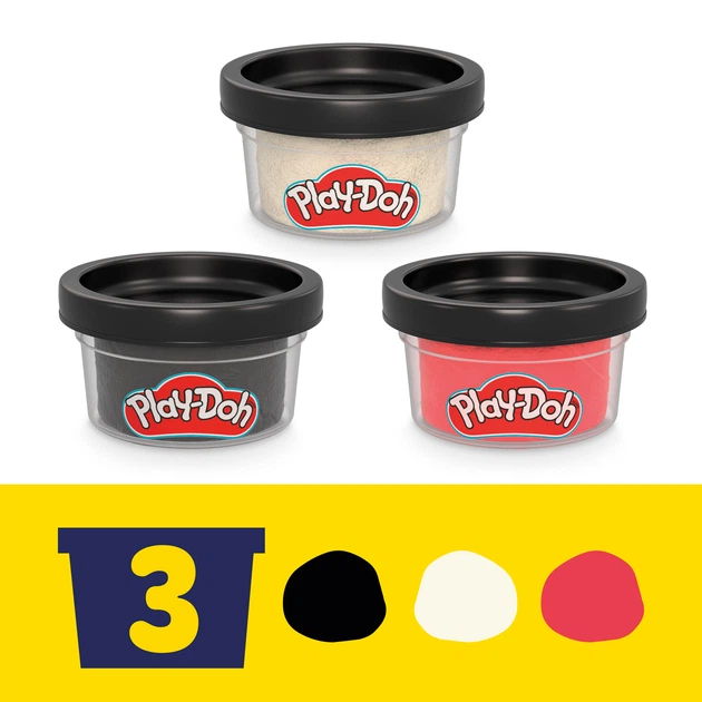 Набір для творчості з масою для ліплення Hasbro Play-Doh Marvel Капітан Америка з мотоциклом (G0555) (5010996280008) - зображення 4