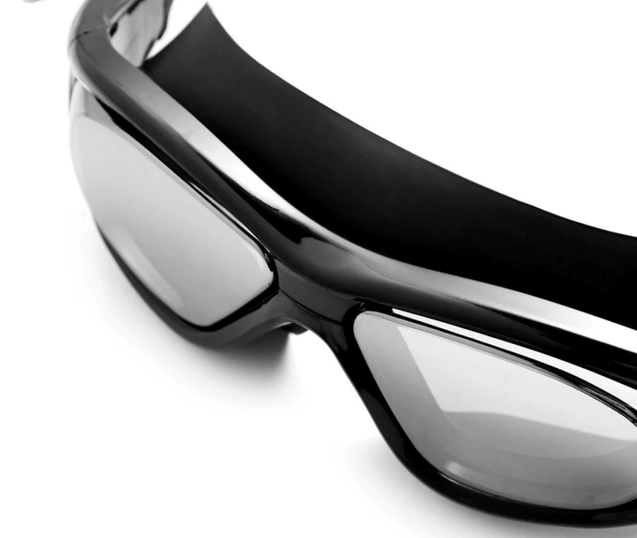 Okulary pływackie Nils AQUA JUNIOR czarne NQG280MAF (5907695527308) - obraz 4