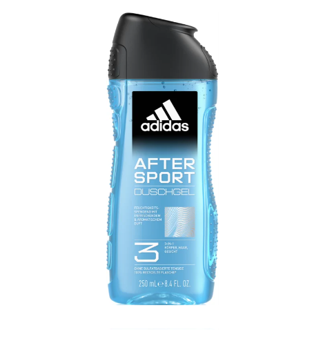Гель Для Душа Adidas After Sport 250 Мл - Фото 1 Гель Для Душа Adidas After Sport 250 Мл - изображение 1