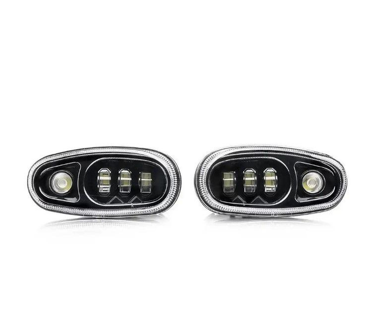Фары противотуманные LEADER Daewoo Lanos LED фары с белым и желтым светом - изображение 2