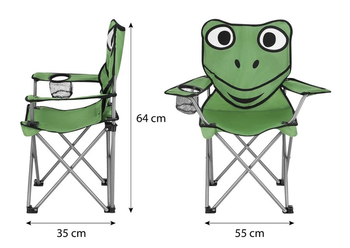 Krzesełko dziecięce turystyczne Nils FROG NC3007 (5907695523584) - obraz 3