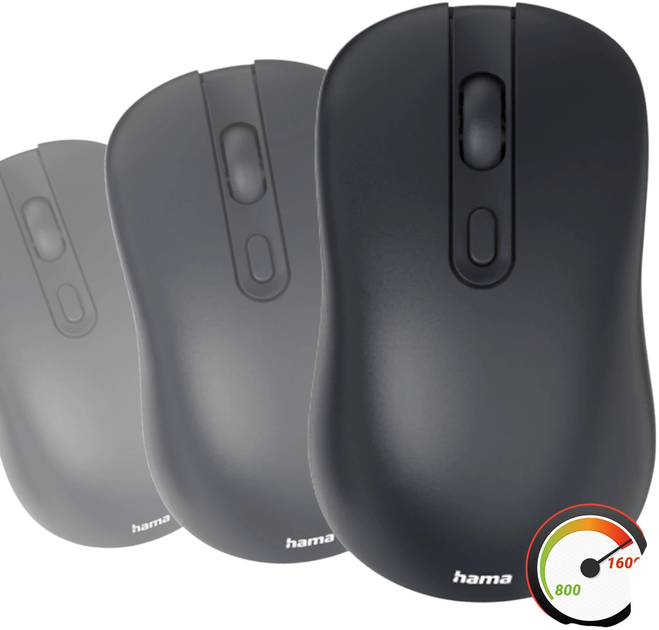 Комплект бездротовий Hama WKM-200 Black (4047443524089) - зображення 4