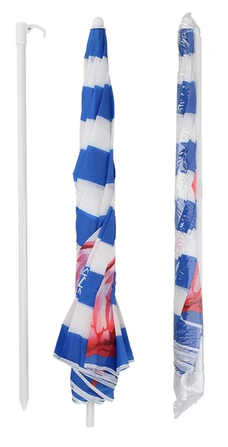 Parasol plażowy Nils Flaming 180 cm NC7811 (5907695506839) - obraz 9