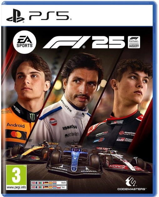 Гра PS5 EA Sports F1 25 (Blu-ray диск) (5030937125380) - зображення 1