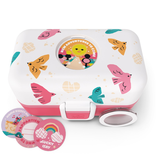 Ланч-бокс Monbento Tresor Пташки дитячий (3760367953582) - зображення 3