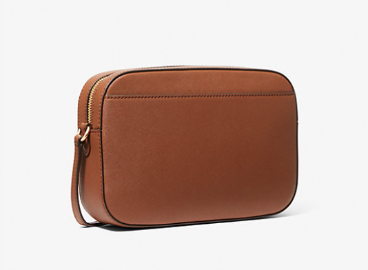 Жіноча сумка MICHAEL Michael Kors Jet Set Large Saffiano Leather Crossbody Bag (35S1GTTC7L) коричнева - Фото 4 Жіноча сумка MICHAEL Michael Kors Jet Set Large Saffiano Leather Crossbody Bag (35S1GTTC7L) коричнева - зображення 4
