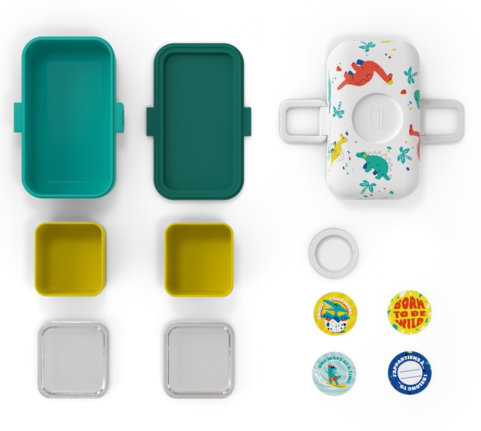 Lunchbox Monbento Tresor Dino dziecięcy (3760367953636) - obraz 5