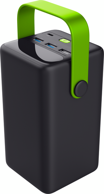 Акумулятор портативний літій-іонний power bank Trust Redoh XXL, 50000мА·год, 3хUSB-A/USB-C, 20W, чорний - зображення 5
