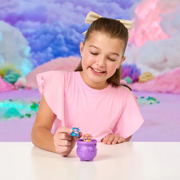 Игровой набор Magic Mixies Minis – 9 волшебных мини-фигурок с секретными сюрпризами и котелком(14951) - изображение 6