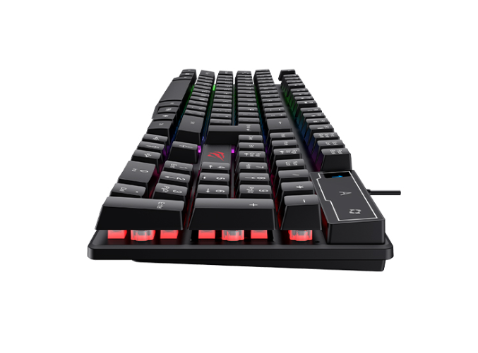 Клавіатура провідна ігрова HAVIT HV-KB504L USB Black - Фото 3 Клавіатура провідна ігрова HAVIT HV-KB504L USB Black - зображення 3