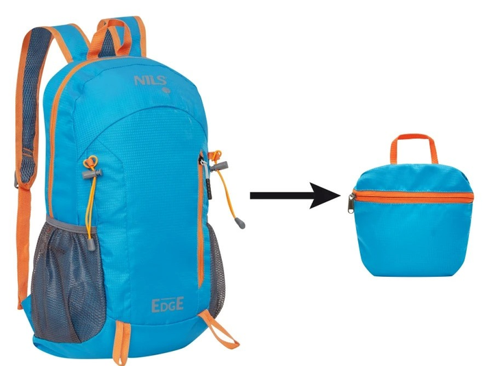 Туристичний рюкзак Nils Camp EDGE 22 л блакитний NC1724 (5907695554120) - зображення 9