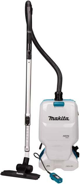 Акумуляторний ранцевий пилосос Makita DVC660Z без акумулятора та зарядного пристрою - зображення 3