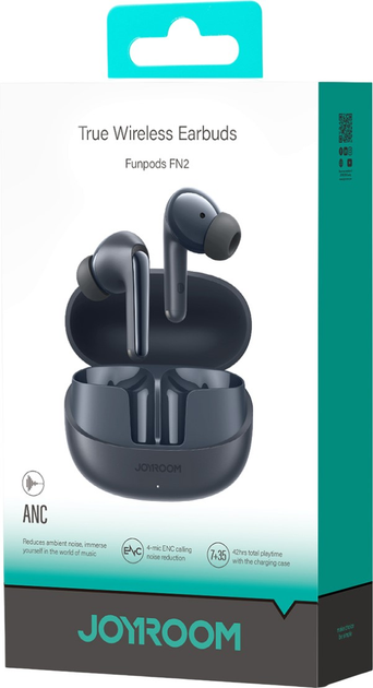 Słuchawki JOYROOM Funpods JR-FN2 Black (6956116723217) - obraz 7