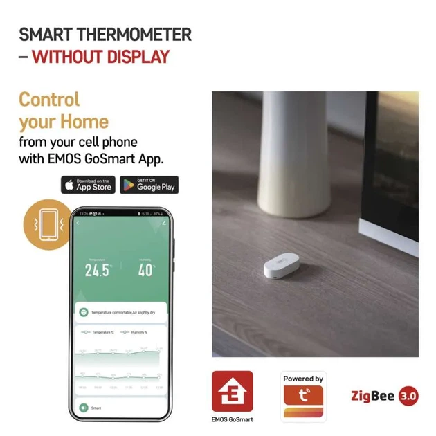 Цифровой умный термогигрометр EMOS EGS0102 ZigBee - изображение 15
