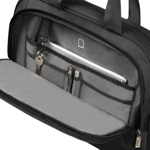 Сумка American Tourister At Work 15.6" Black/Orange (5414847994340) - зображення 5