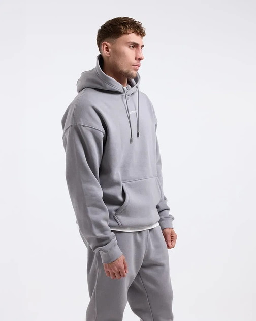 Худі BOXRAW Johnson M Сіре - Фото 10 Худі BOXRAW Johnson M Сіре - изображение 10