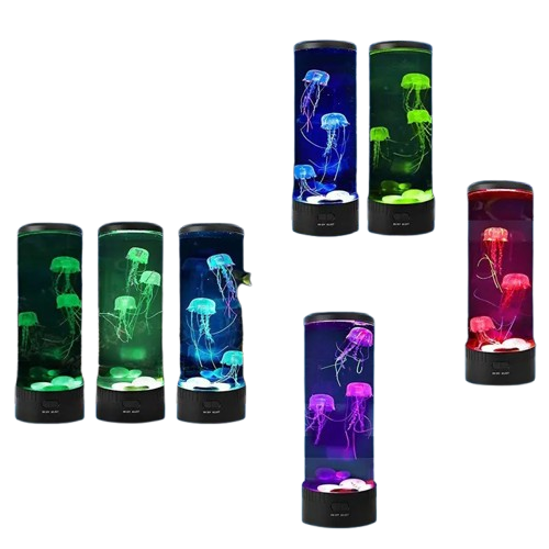 Ночник аквариум медузы 29см. Jellyfish Night Lamp - Фото 2 Ночник аквариум медузы 29см. Jellyfish Night Lamp - изображение 2
