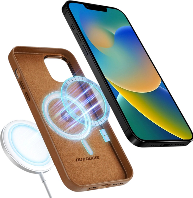 Панель Dux Ducis Grit для Apple iPhone 14 Plus Brown (6934913036952) - зображення 3