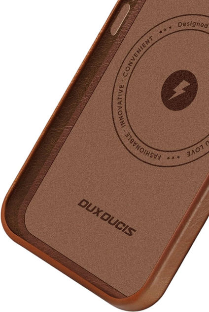 Панель Dux Ducis Naples для Apple iPhone 14 Pro Brown (6934913034705) - зображення 4