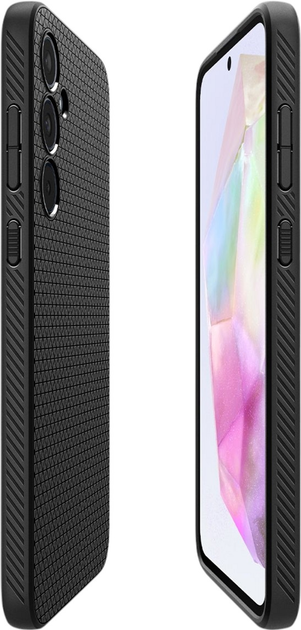 Etui Spigen Liquid Air do Samsung Galaxy A35 Matte Black (8809971224314) - obraz 7