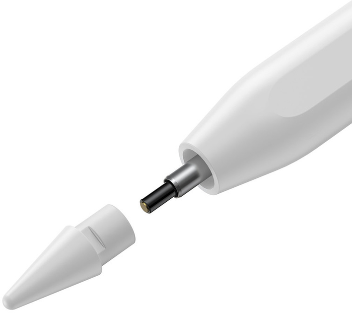 Активний стилус Baseus Smooth Writing Wireless Charging Stylus White (SXBC020002) - зображення 5