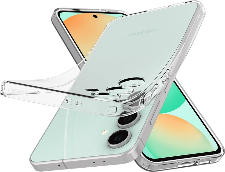 Etui Spigen Liquid Crystal do Samsung Galaxy S24 FE Transparent (8809971234566) - obraz 4